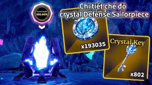 Chi tiết Crystal Defense Sailor Piece – Hướng dẫn và các phần thưởng
